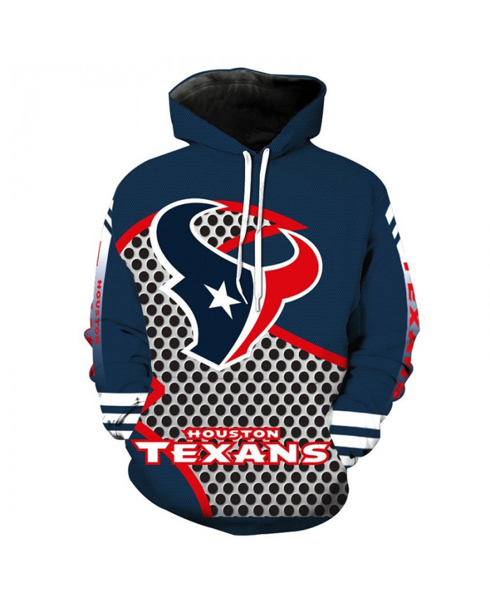 NFL American football Fashion 3D hooded sweatshirt cool pullover Houston Texans